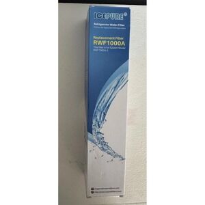 Ice Pure RWF-1000A Refrigerator Water Filter New Clean Sealed